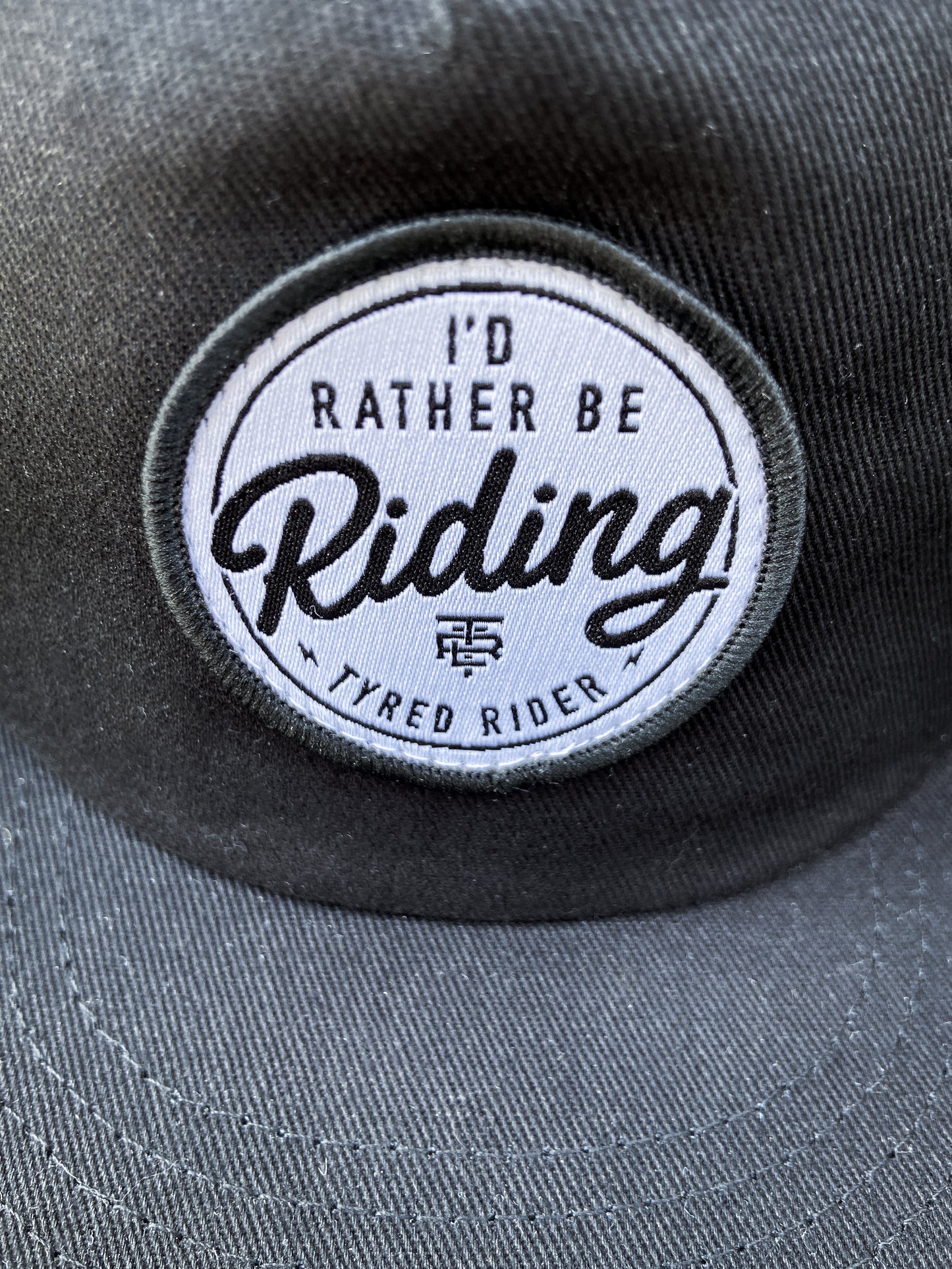 Rather be Riding - Snapback Cap