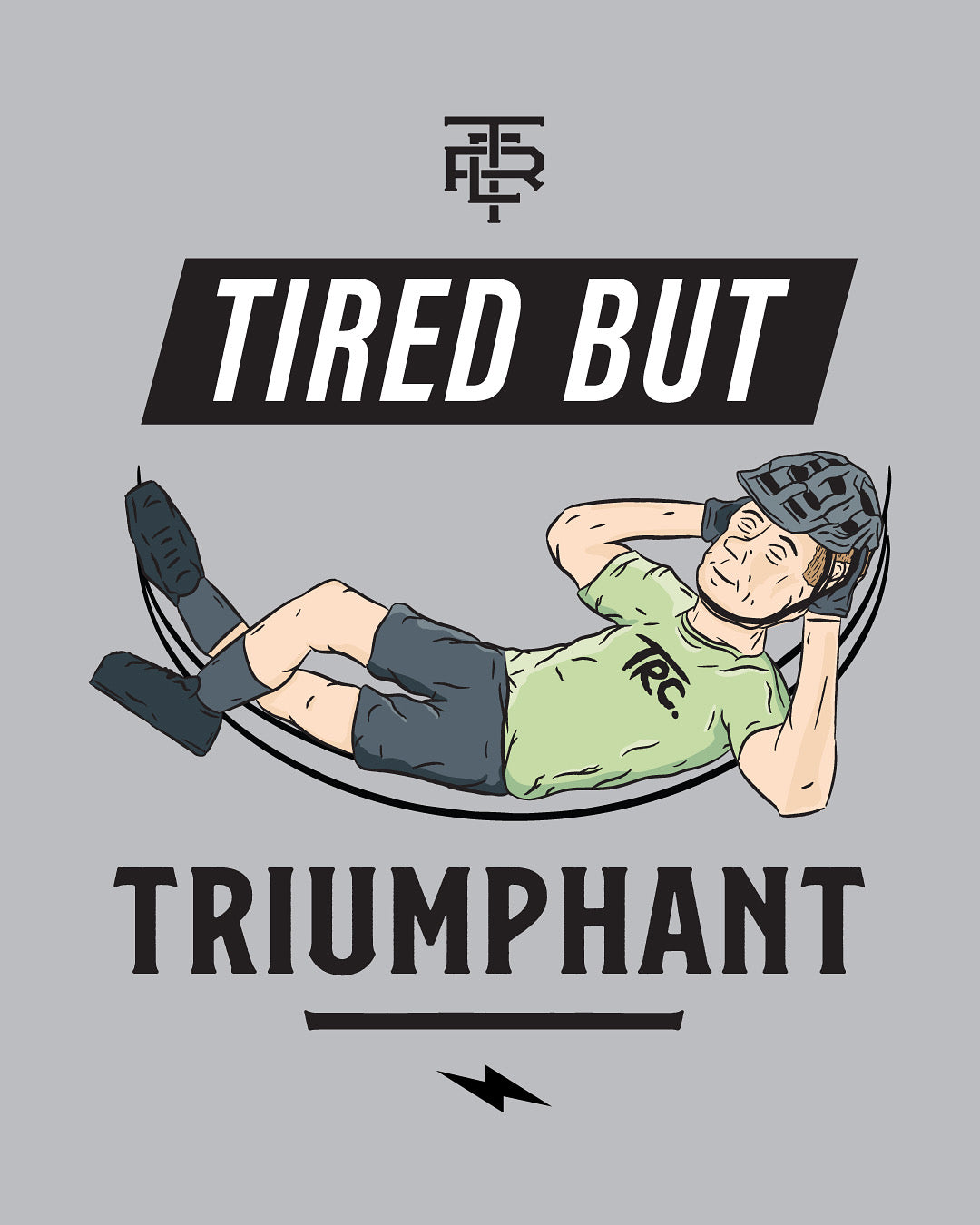 Tired but Triumphant - Stubby Holder