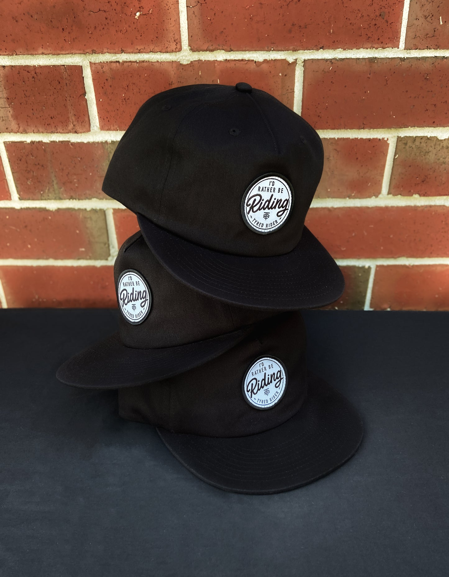 Rather be Riding - Snapback Cap