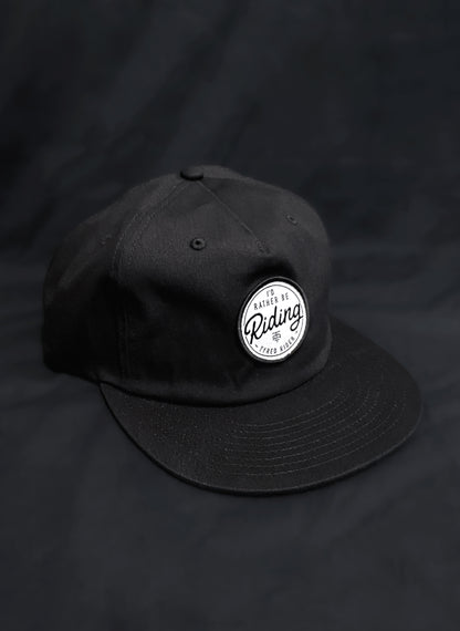 Rather be Riding - Snapback Cap